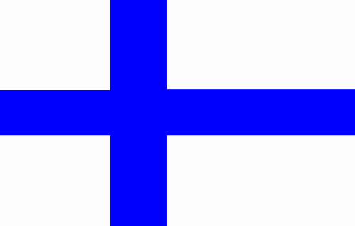 Finlands flagga