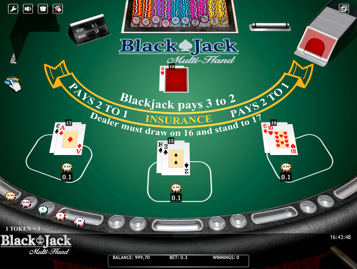 blackjack multihand isoftbet