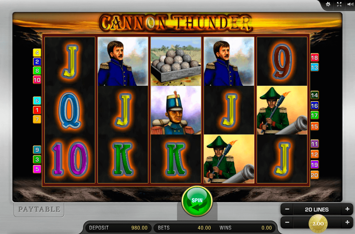 cannon thunder merkur