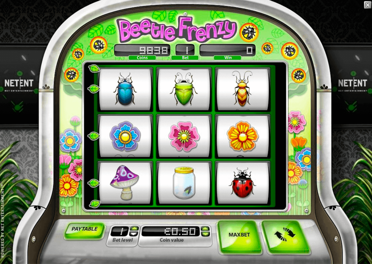 beetle frenzy netent spelautomat
