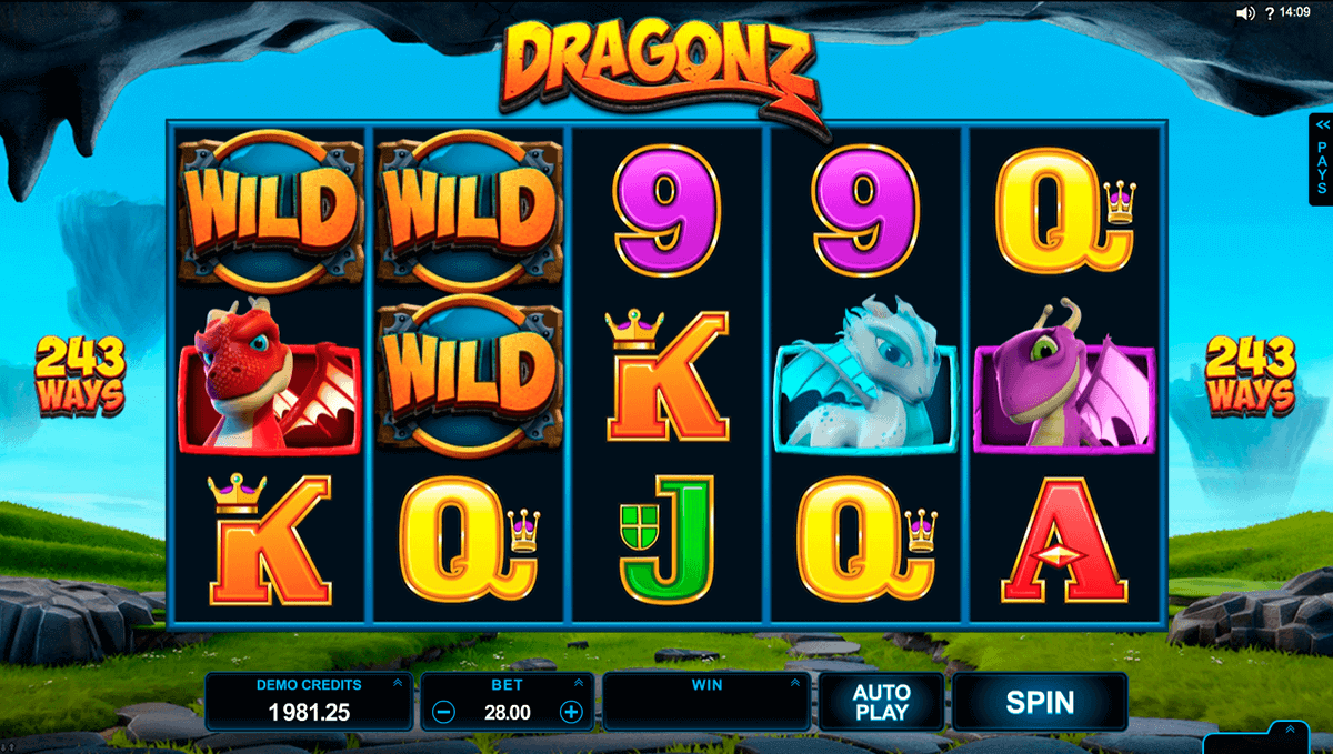 dragonz microgaming spelautomat