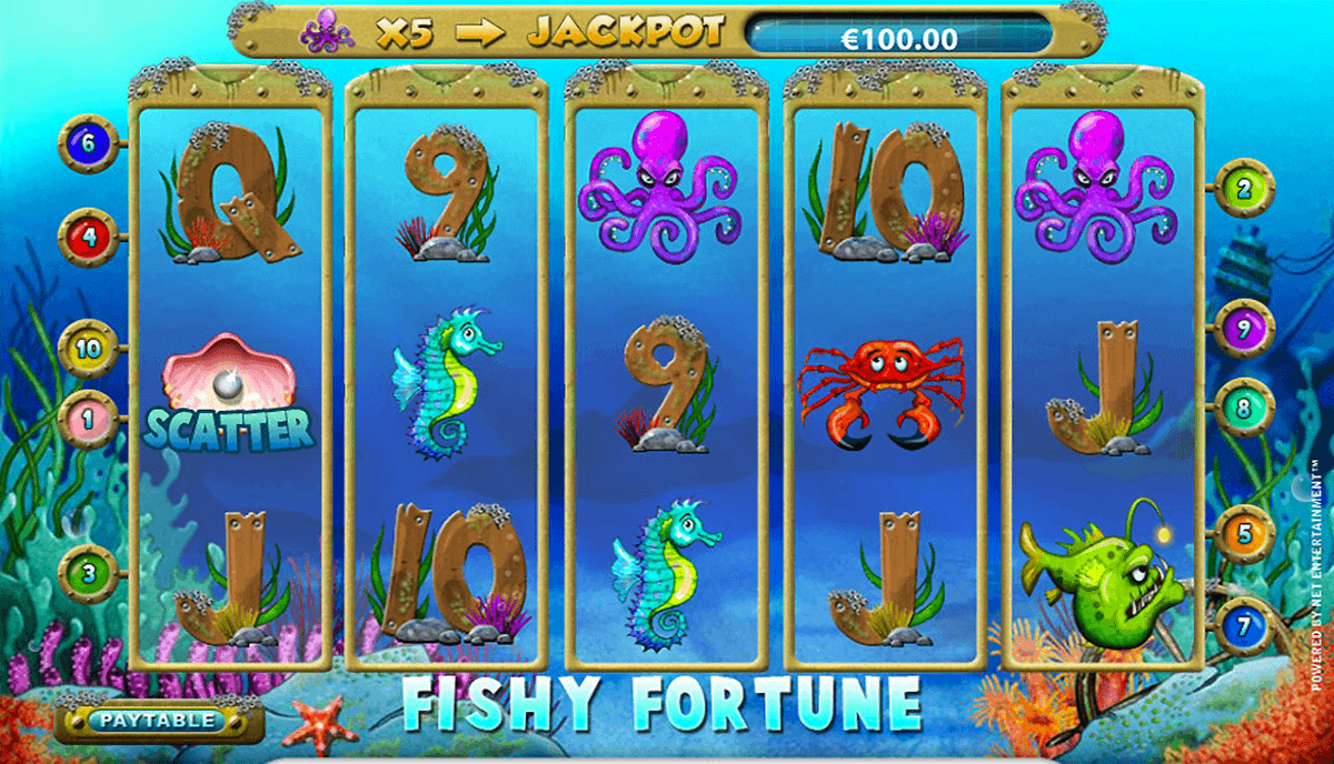 fishy fortune netent spelautomat