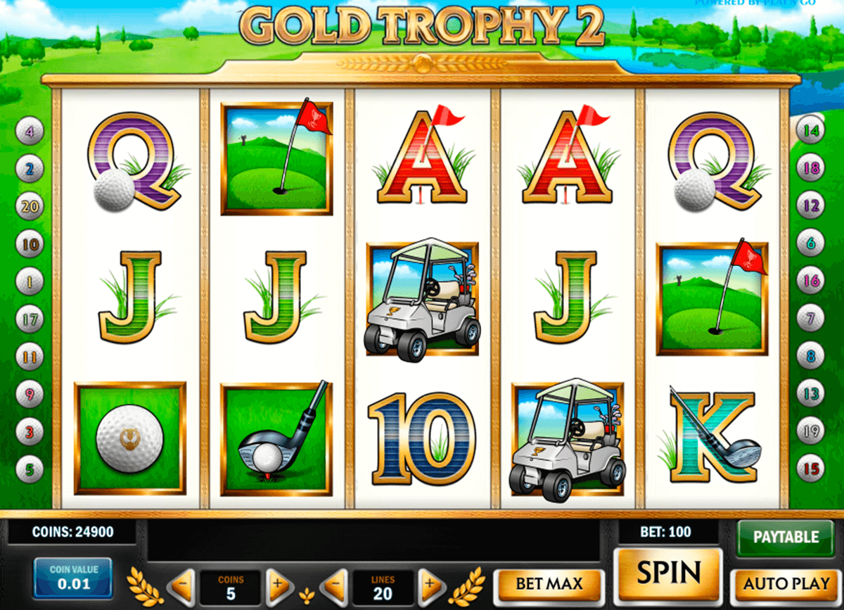 gold trophy playn go spelautomat