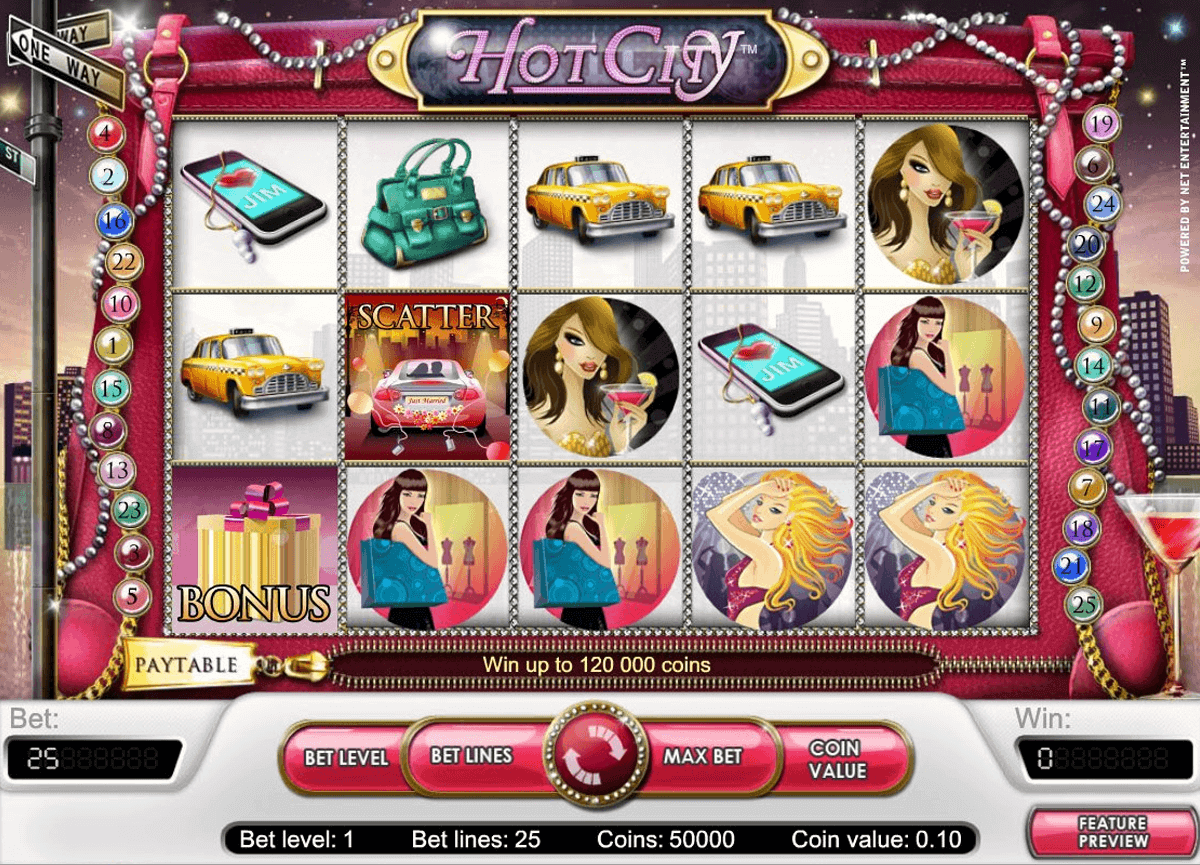 hot city netent spelautomat