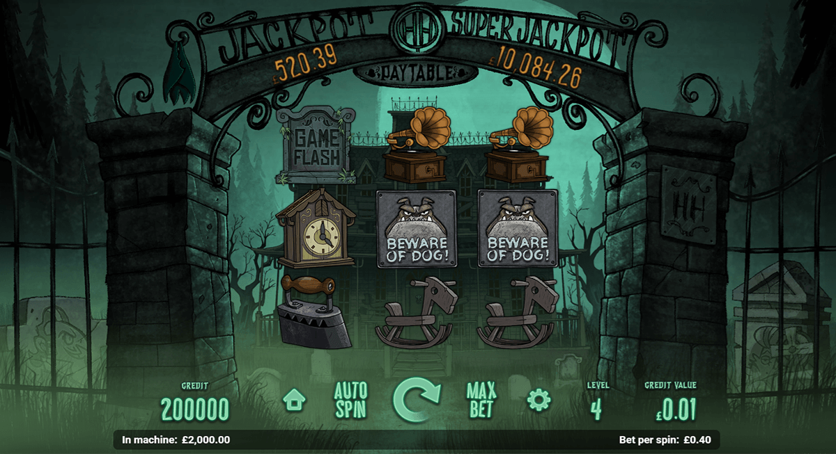 haunted house magnet gaming