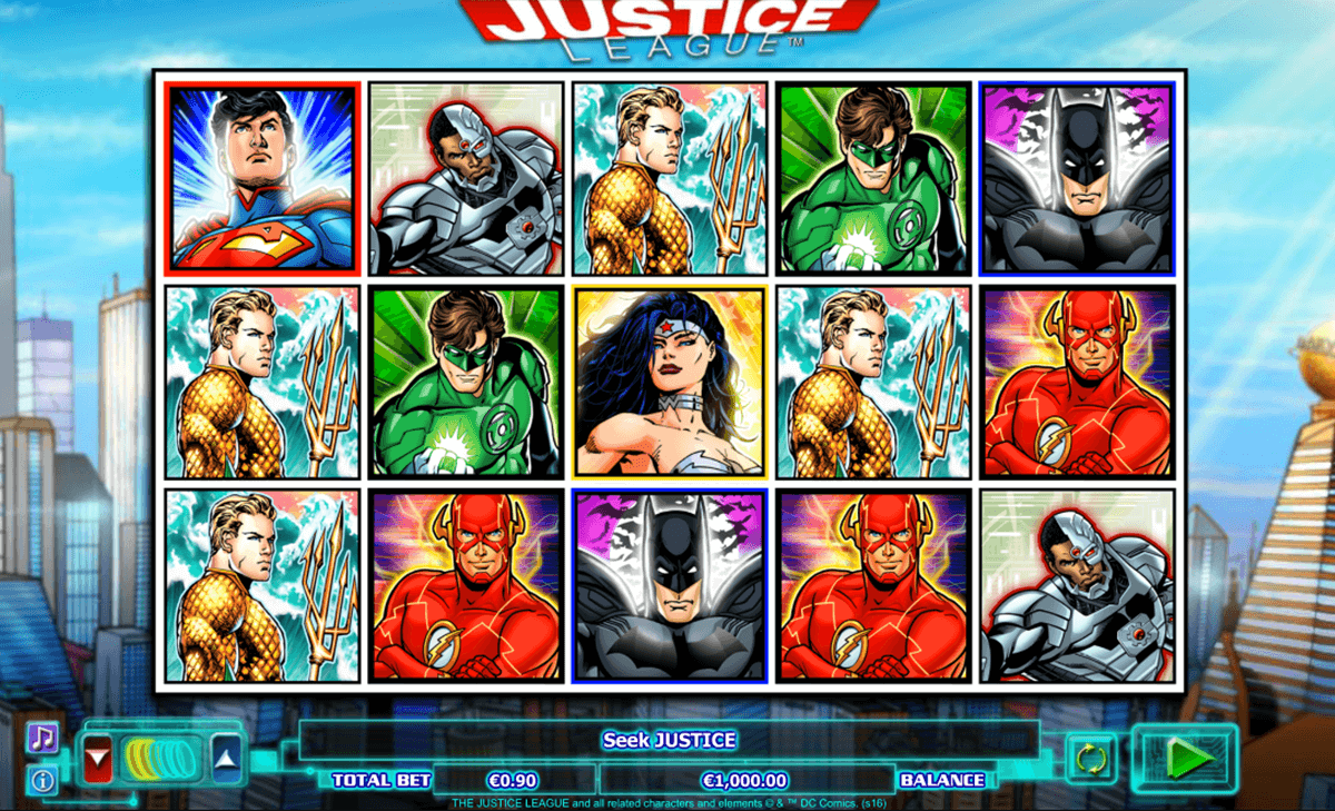 justice league netgen gaming