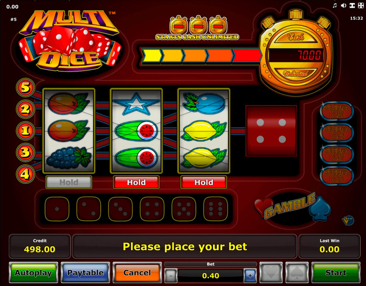 multi dice novomatic