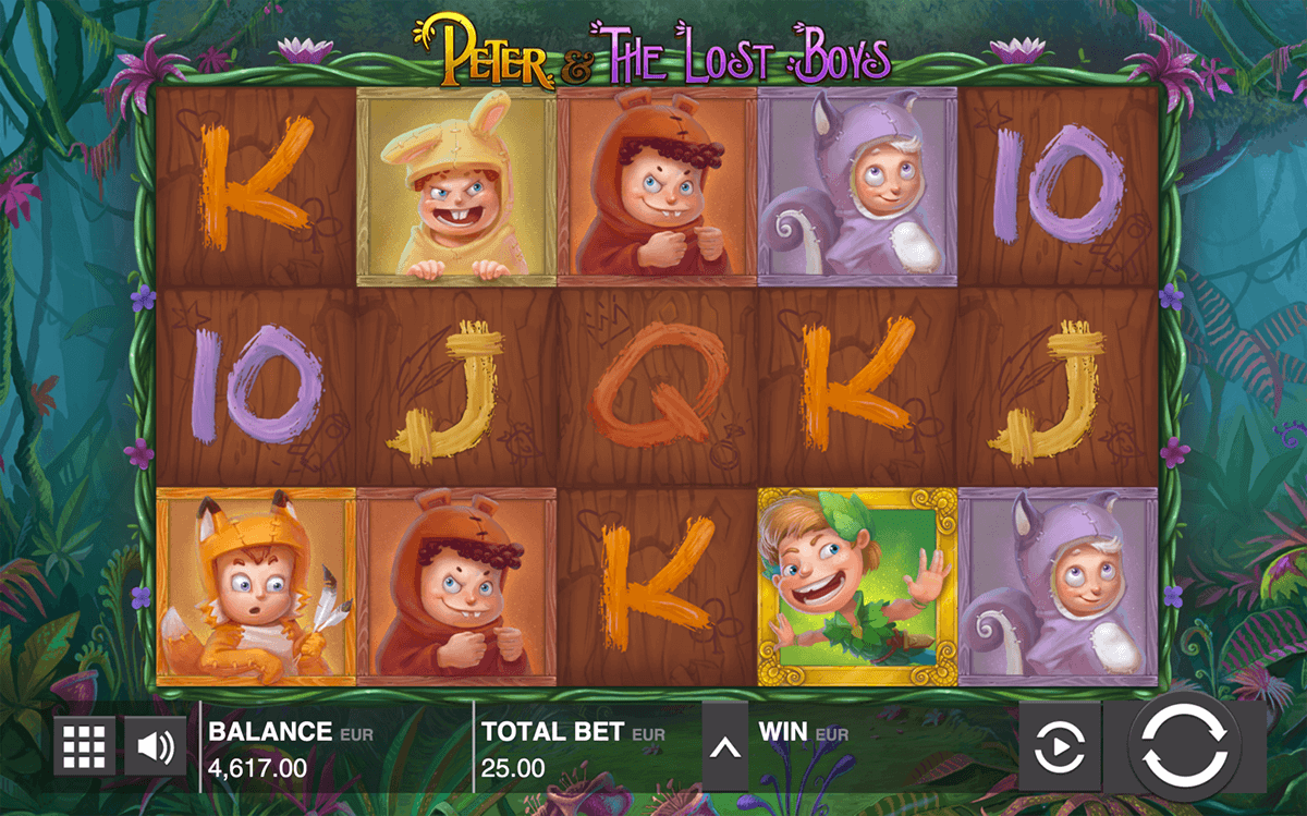 peter and the lost boys push gaming