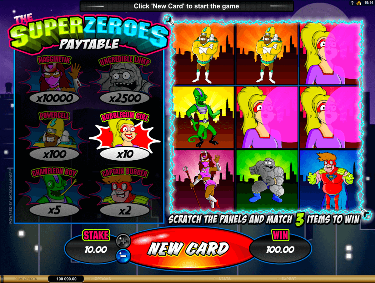 super zeroes microgaming
