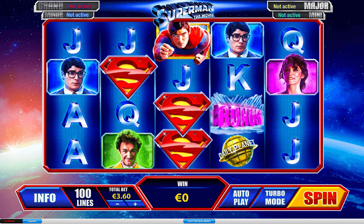 superman playtech