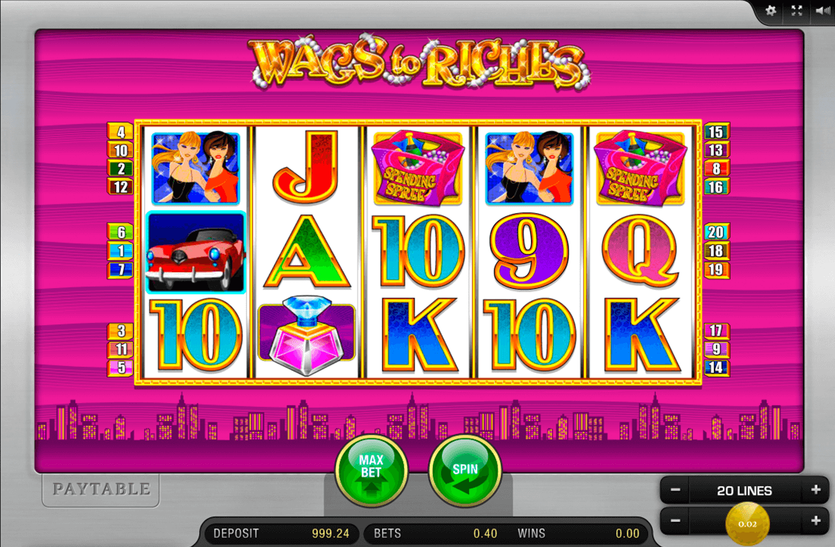 wags to riches merkur
