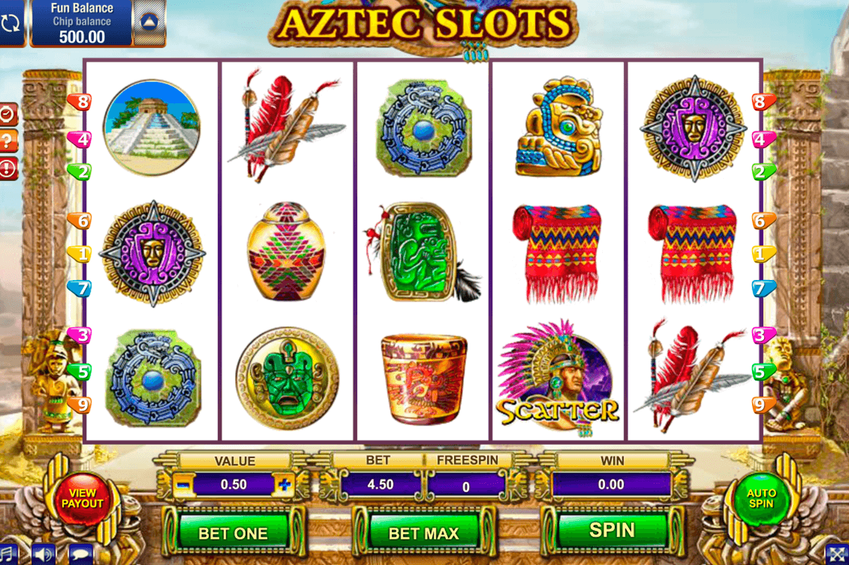 aztec slot gamesos