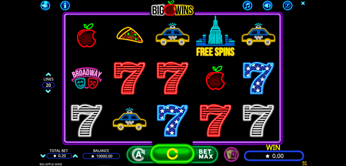 big apple wins booming games