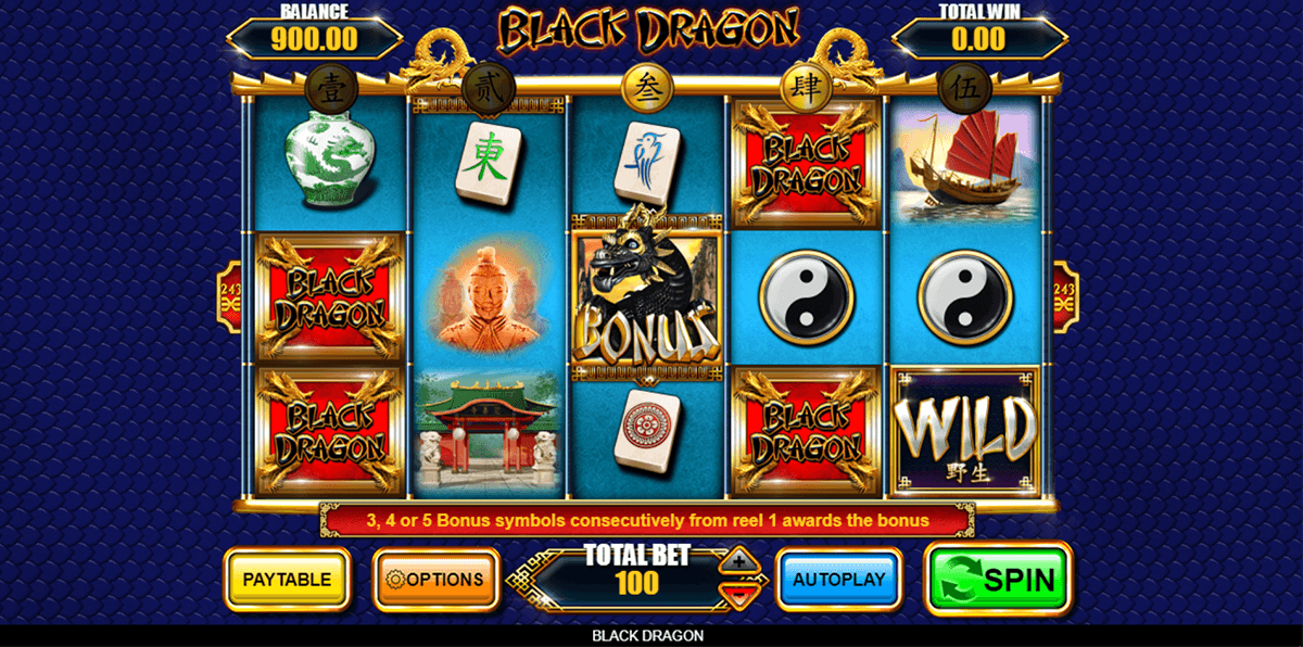 black dragon inspired gaming