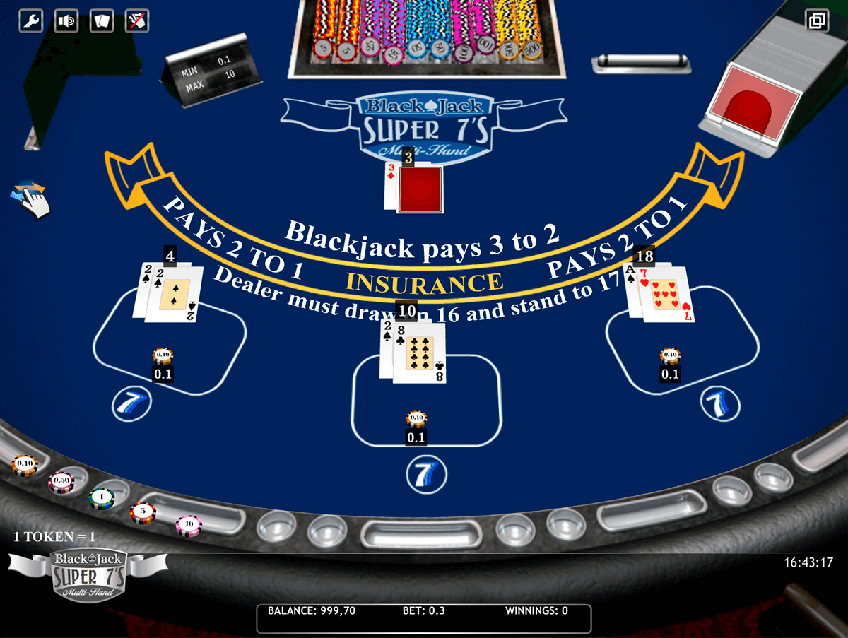 blackjack super s multihand isoftbet