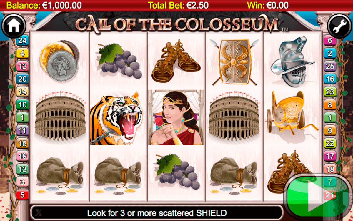 call of the colosseum netgen gaming