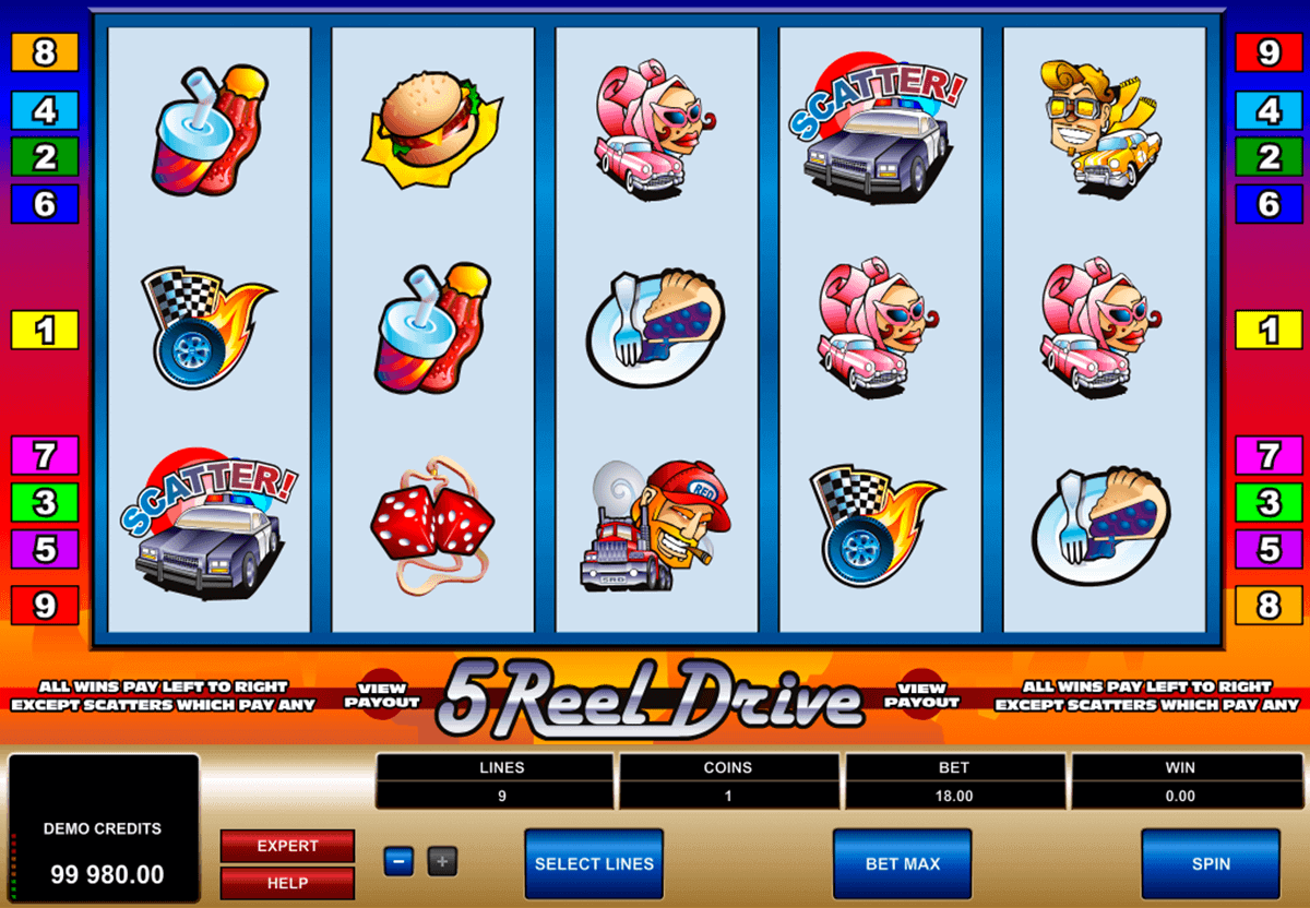reel drive microgaming spelautomat