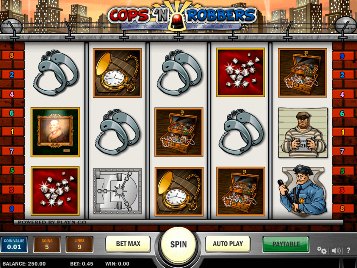 cops n robbers playn go spelautomat