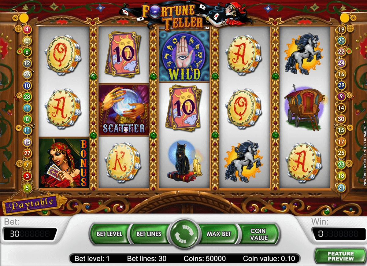 fortune teller netent spelautomat