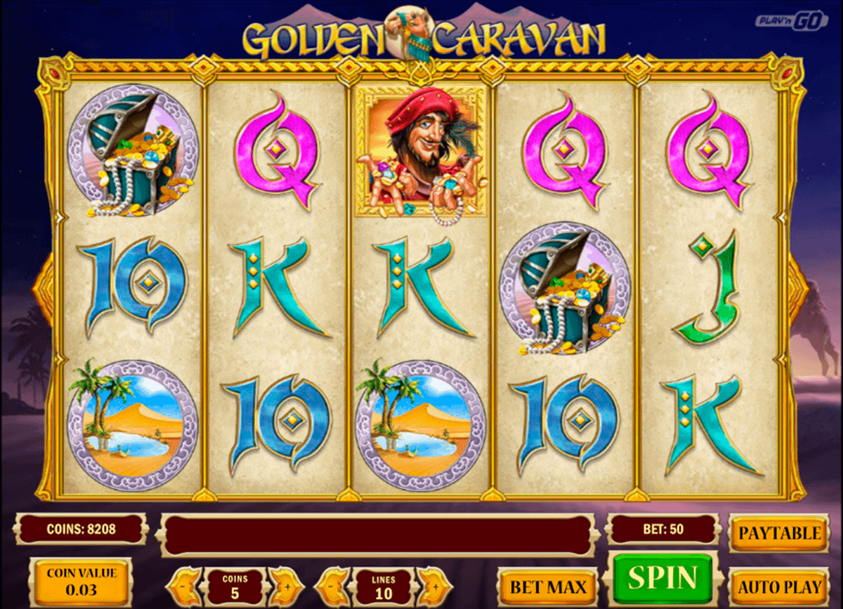 golden caravan playn go spelautomat