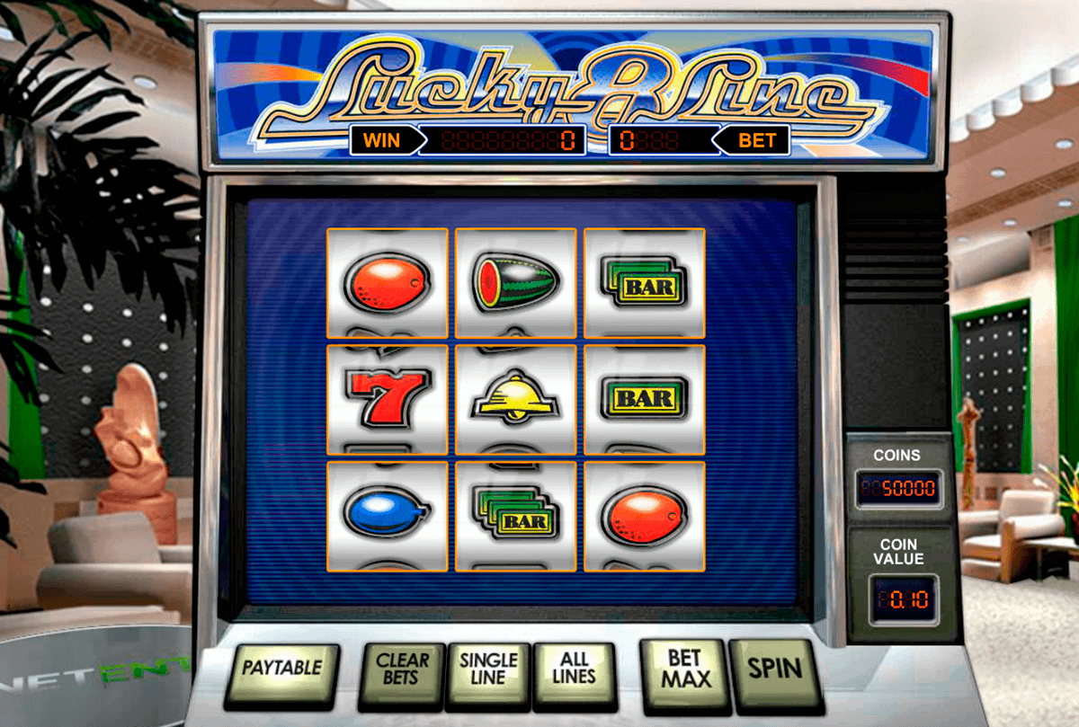 lucky 8 line netent spelautomat 