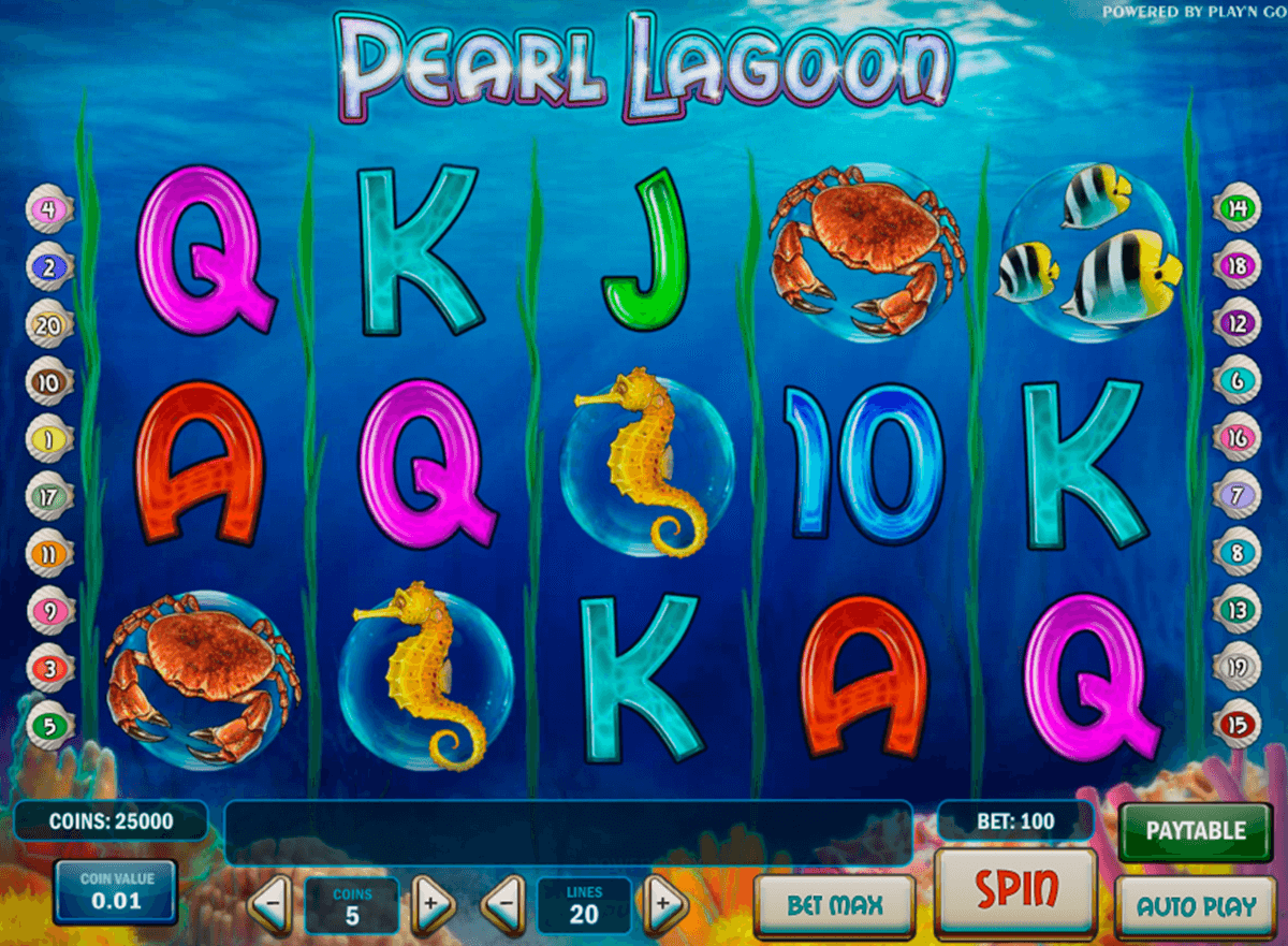 pearl lagoon playn go spelautomat