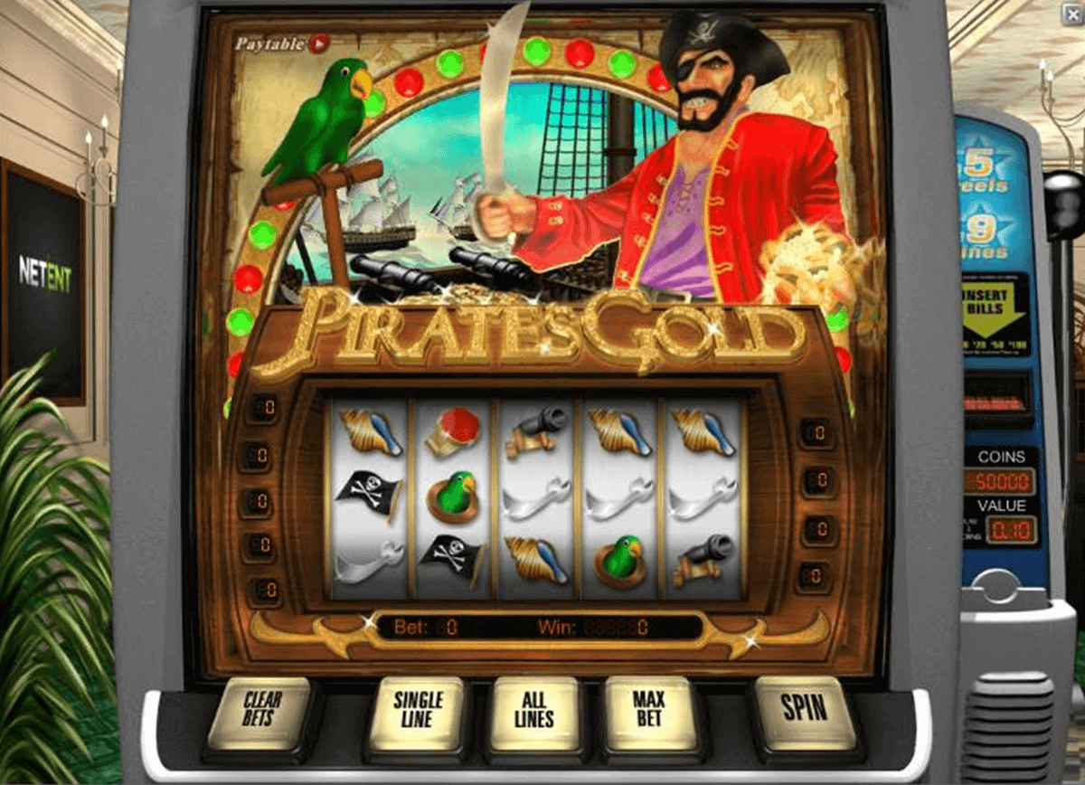 pirates gold netent spelautomat