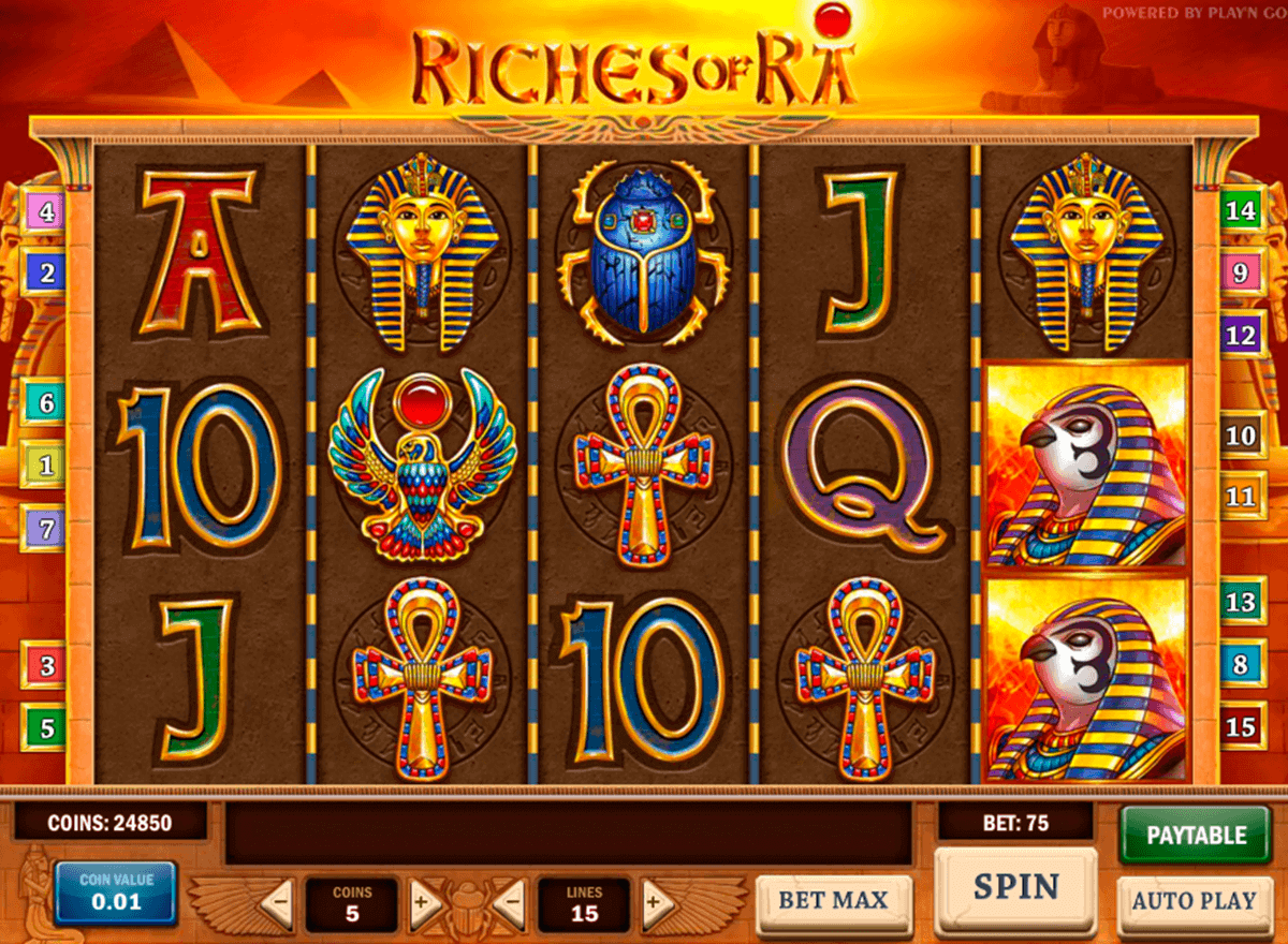 riches of ra playn go spelautomat 