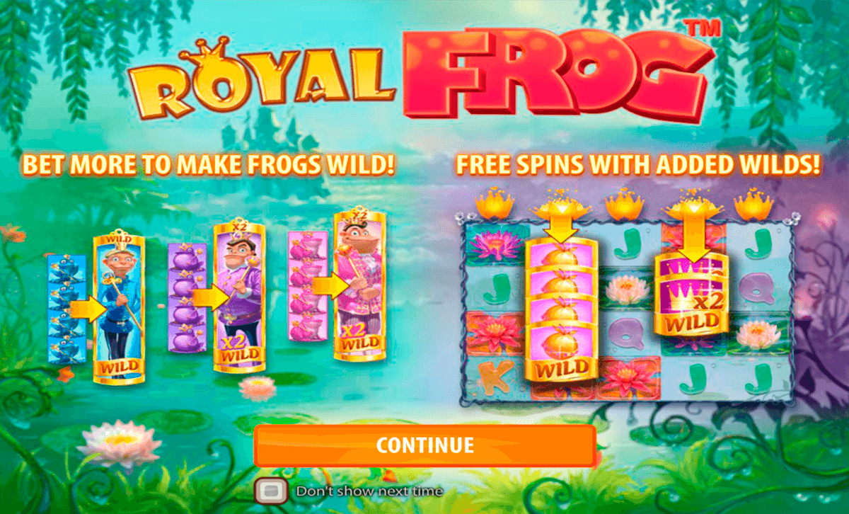 royal frog quickspin spelautomat