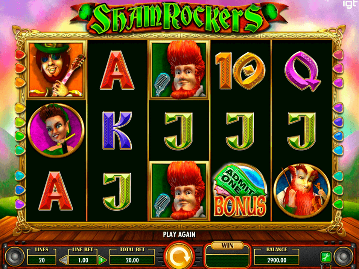 shamrockers igt spelautomat 