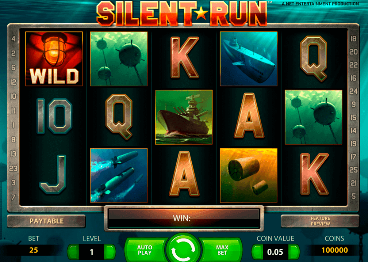 silent run netent spelautomat
