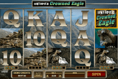 untamed crowned eagle microgaming spelautomat