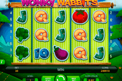 wonky wabbits netent spelautomat