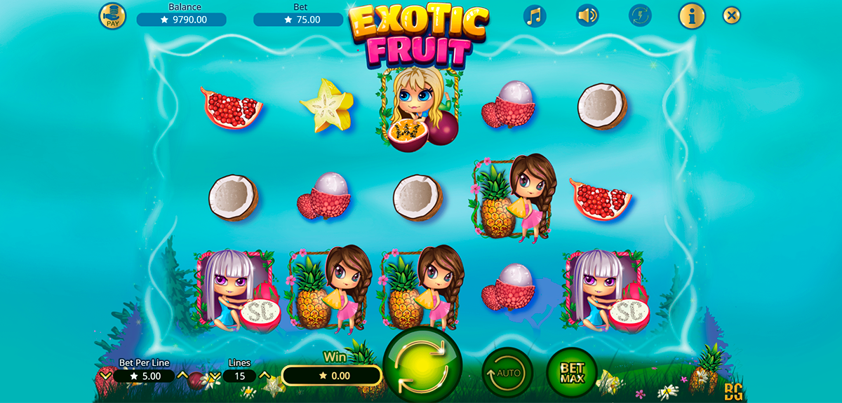 exotic fruit booming games 