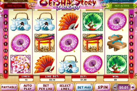 geisha story jackpot playtech