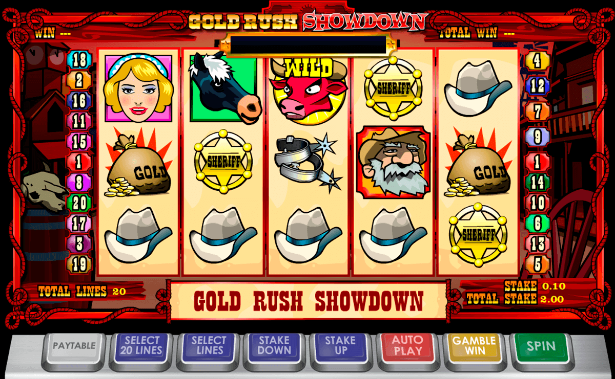 gold rush showdown ash gaming