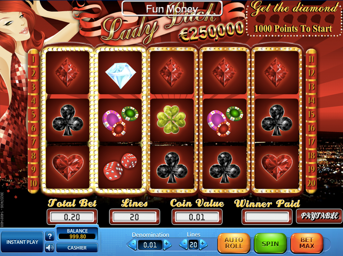 lady luck skillonnet