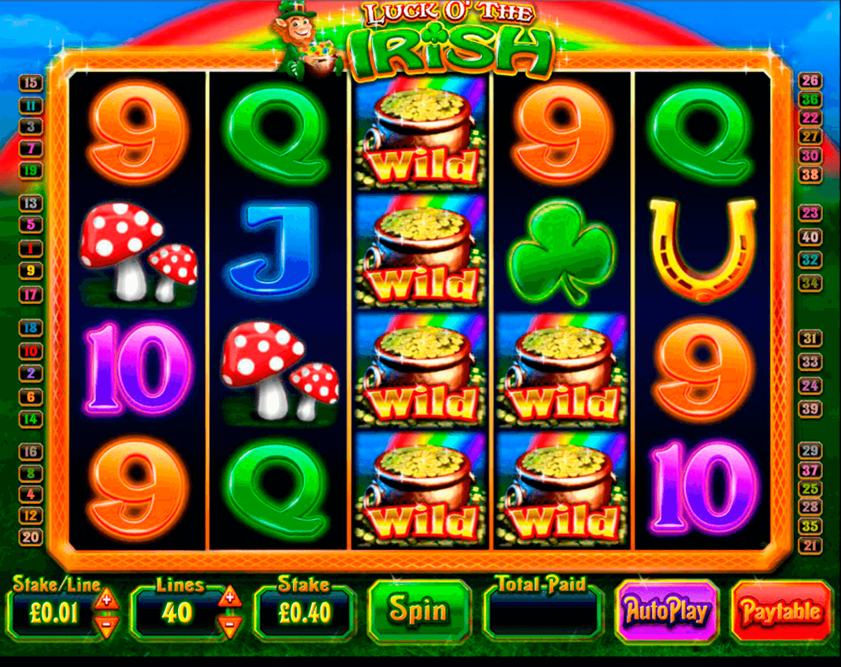 Free slot game irish luck