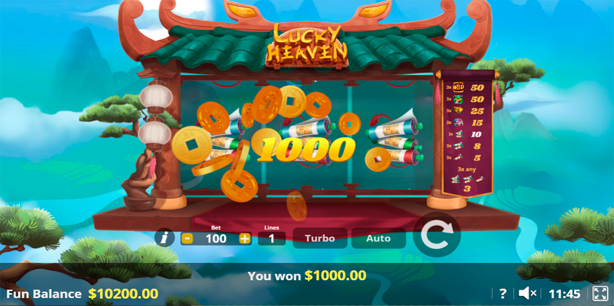 lucky heaven lady luck games 