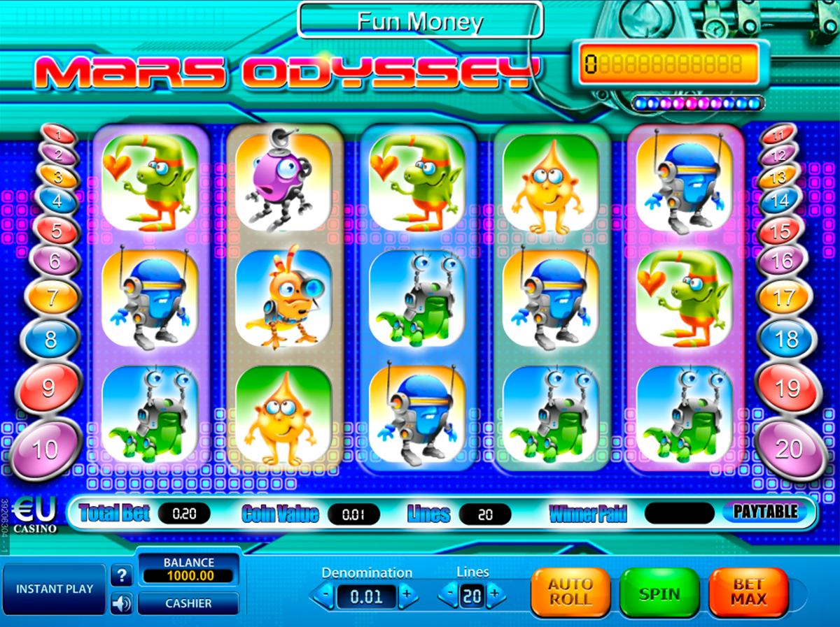 mars odyssey skillonnet