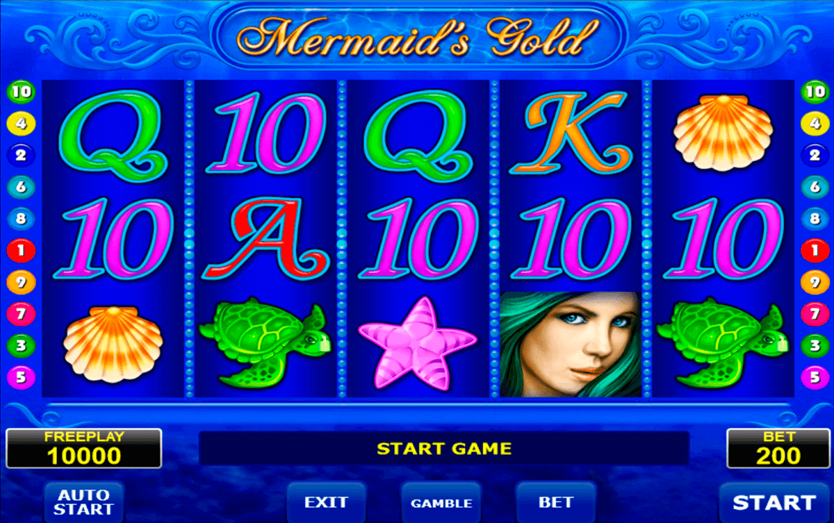 mermaids gold amatic