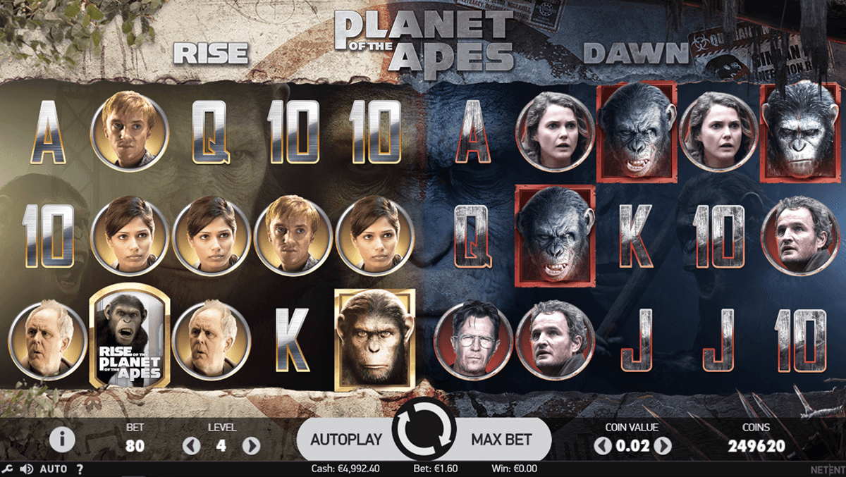 planet of the apes netent 