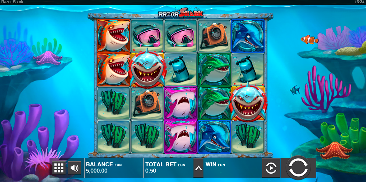 razor shark push gaming 