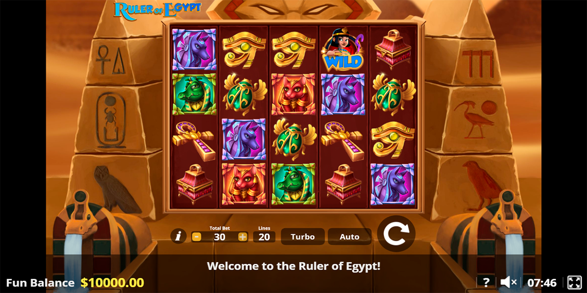 ruler of egypt lady luck games