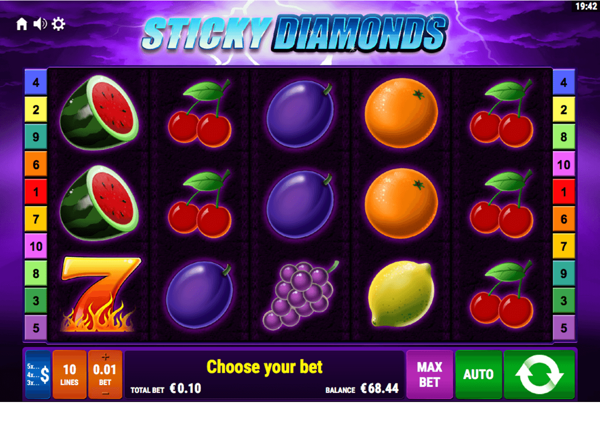 sticky diamonds bally wulff