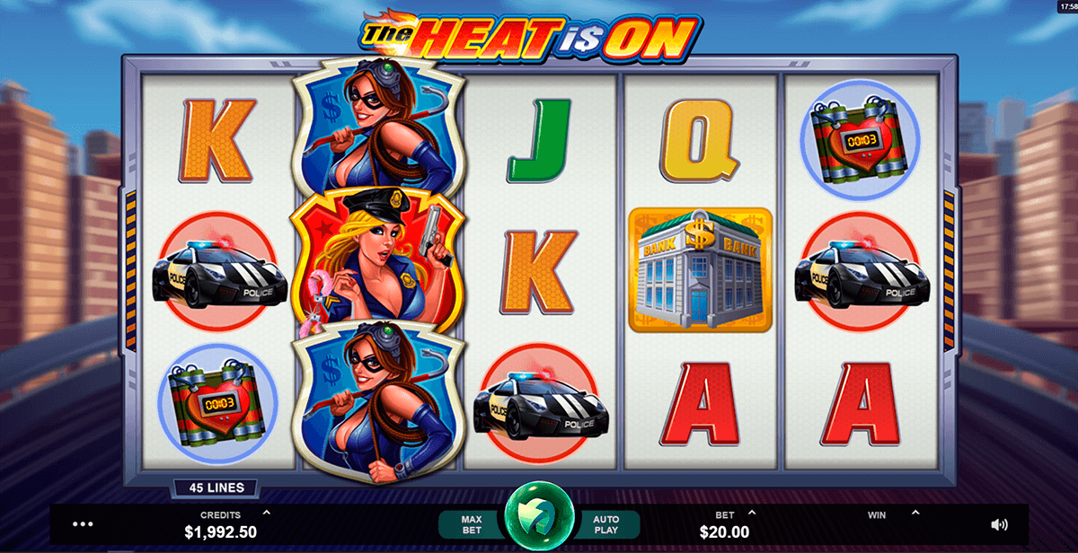 the heat is on microgaming 