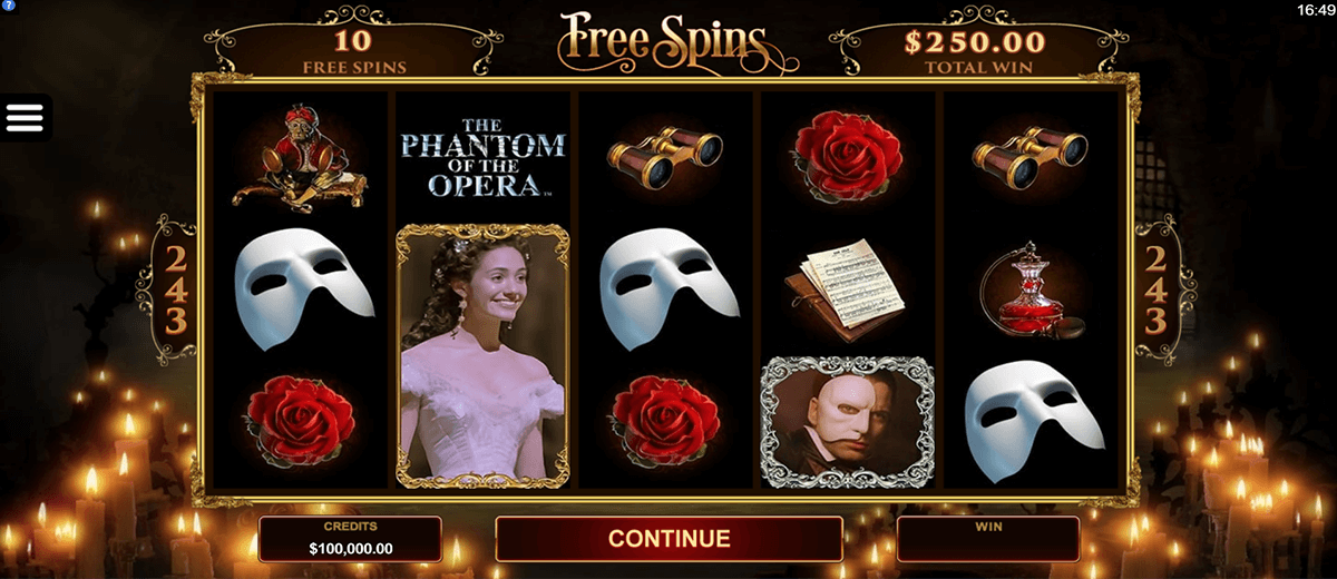 the phantom of the opera microgaming 