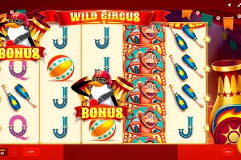 wild circus red tiger